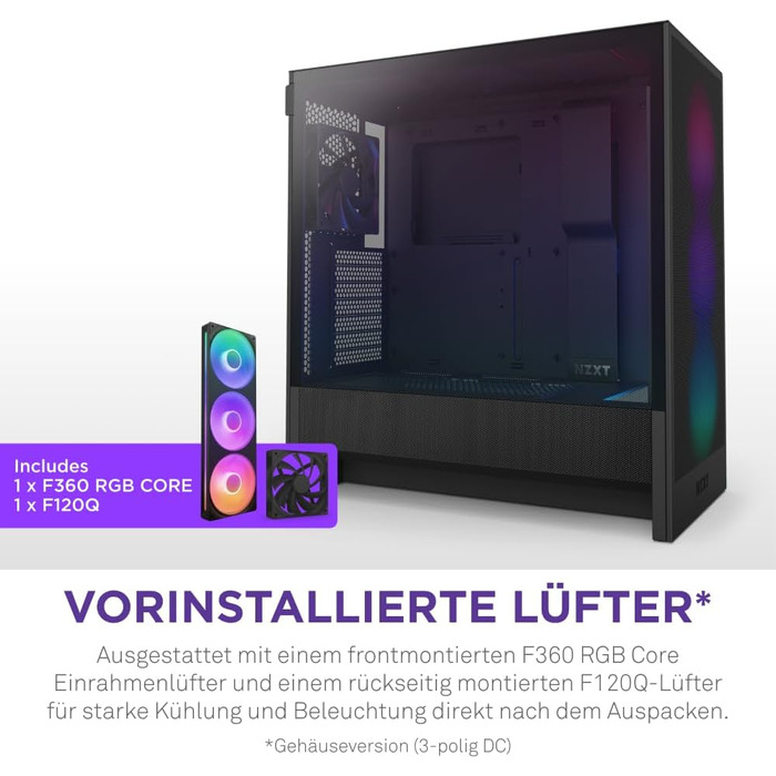 Корпус для ПК NZXT H5 Flow: компактний ATX Mid-Tower з високою продувністю, RGB підсвічуванням та підтримкою рідинного охолодження