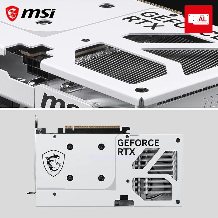 Відеокарта MSI GeForce RTX 5060 Ti VENTUS 2X OC WHITE 8GB GDDR7, PCIe 5.0