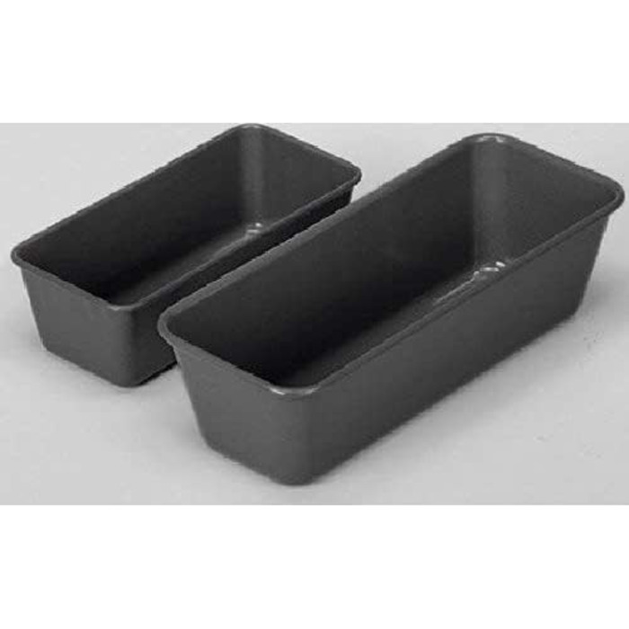 Original Kaiser La Forme Plus Loaf Pan 35 cm, Loaf Pan for 1500g Bread, Enamel Base, Loaf/Cake Pan, Coated, Sourdough-Resistant, Black