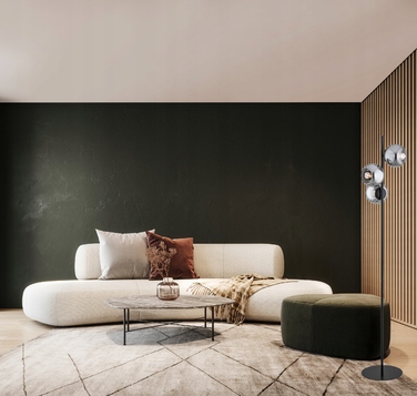 Підлогова лампа Elko-Lighting Dior E27 60 Вт, чорна