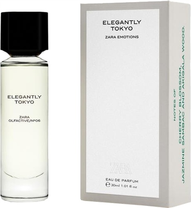 Жіночі парфуми ZARA ELEGANTLY TOKYO, 30 мл, EDP