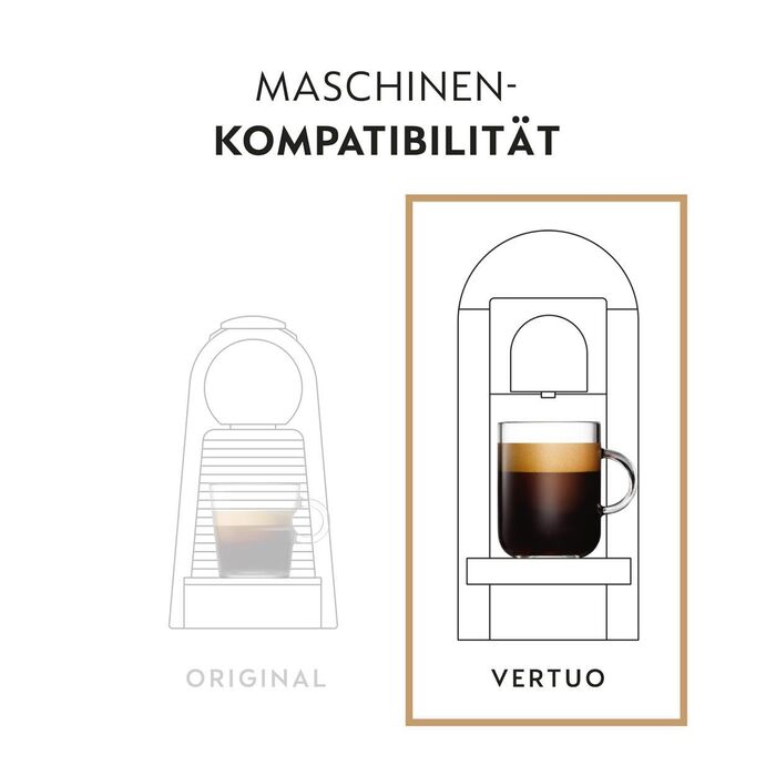Кава Nespresso Vertuo, набір капсул 50 шт. (Еспресо, Double Espresso)