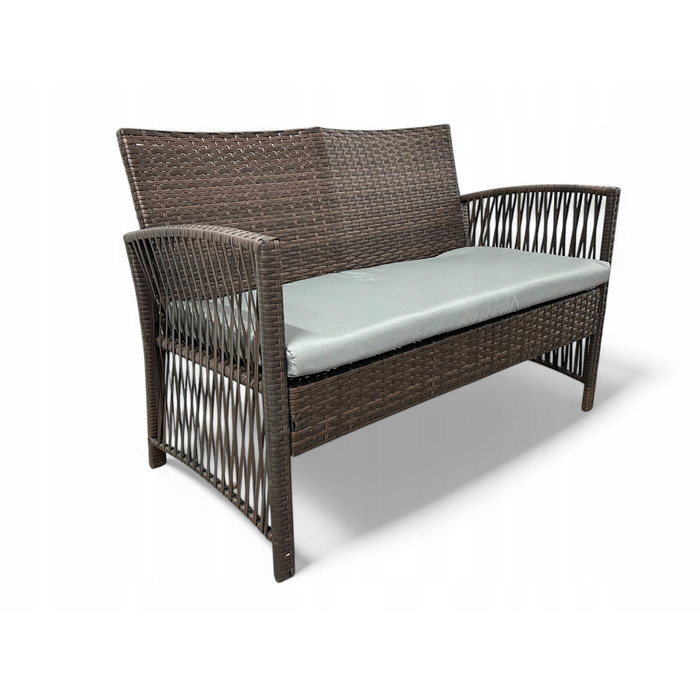 Комплект садових меблів Ideal Garden з техноротанга, багатоколірний, 4 предмети