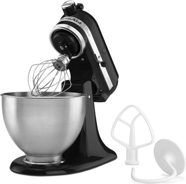 Кухонний комбайн KitchenAid 5K45SSEWH Classic (4,3 л, чорний)