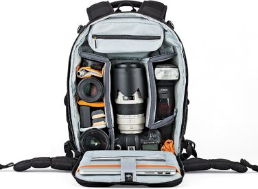 Рюкзак для камери Lowepro Flipside BP 400 AW II: для DSLR, беззеркальних камер, дронів, ноутбуків та аксесуарів
