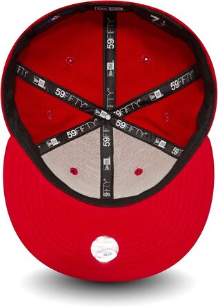 Кепка New Era MLB Basic Atlanta Braves 59 Fifty Fitted червона, розмір M