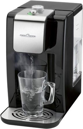 ProfiCook® Hot Water Dispenser | hot water in 3 seconds | Kettle | 2.2 liter capacity | boiling water at the touch of a button | stainless steel housing | stainless steel display | 2600 watts | PC-HWS 1168