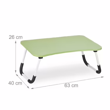 Relaxdays Green Laptop Table