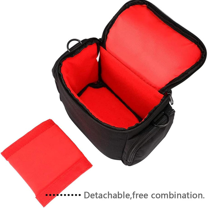 Сумка-рюкзак для фотокамери: сумка на плече, лінер, для фотографів. Підходить для щоденного використання