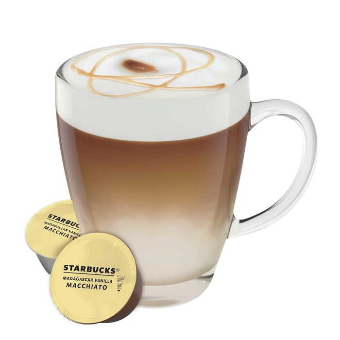 Кавові капсули Starbucks Vanilla Macchiato для Nescafé Dolce Gusto, 72 шт (6х12)