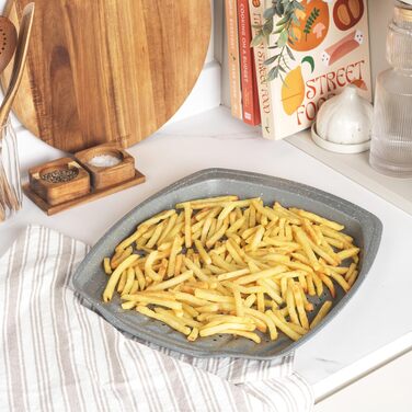 Форма для випічки SALTER, діаметр 24 см, з антипригарним покриттям, знімний дно, для тортів та кішів, з вуглецевої сталі