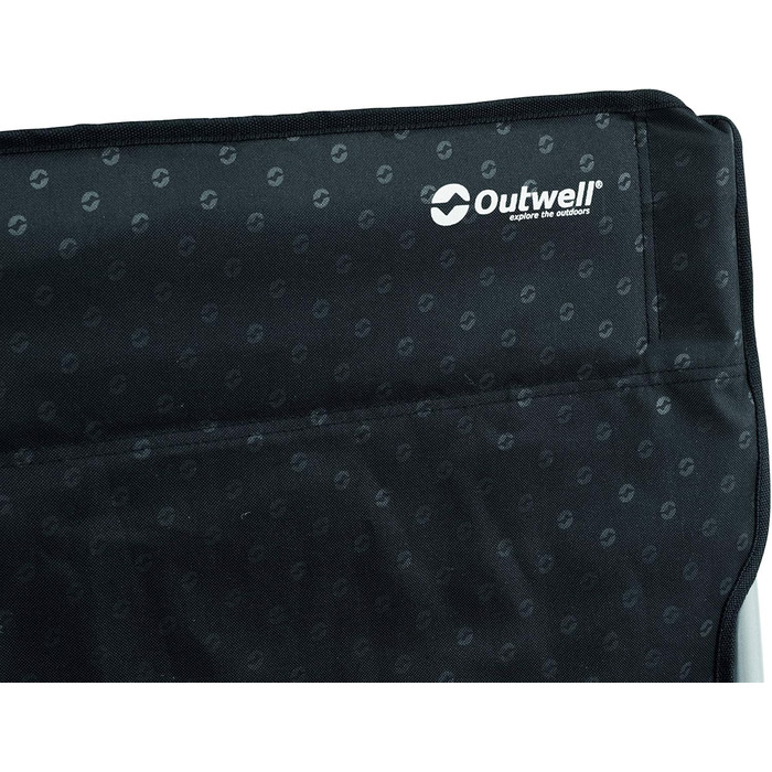 Туристичний стілець Outwell Goya, 100 кг, поліестер, чорний, 13x30x110 см