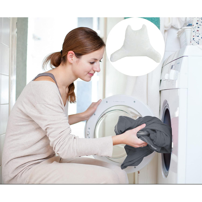 Підкушетник Lesekissen з підлокітниками, Memory Foam, для читання, роботи та ігор, знімний чохол (сірий)