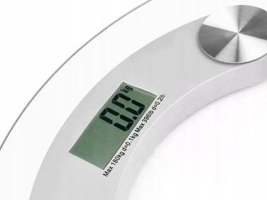 Скляні ваги для ванної Verk Group Trapez 180