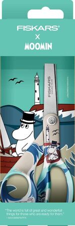 Ножиці Moomin Gen pur 21 см Moominpappa для шкільного та офісного використання