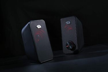 Redragon GS500 Stentor: Комп'ютерні колонки 2.0, USB, з підсвіткою, потужні баси