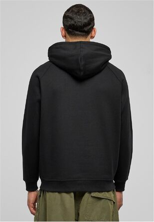 Чоловічий базовий худі Urban Classics з капюшоном, чорний, розмір 3XL