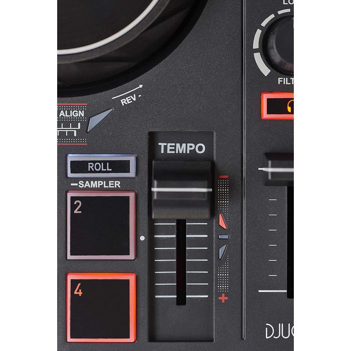 Hercules DJControl Inpulse 200 - контролер DJ з 16 педів та звуковою картою