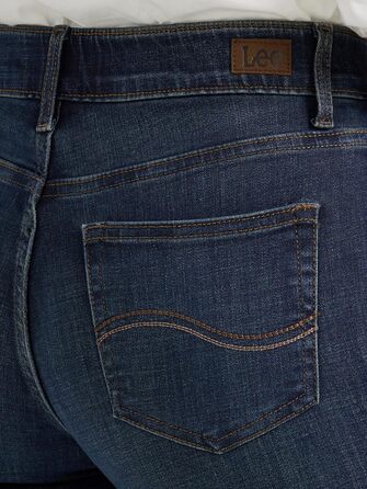 Жіночі джинси Lee Flex Motion Bootcut Regular Fit, блакитні, укорочені (40 розмір)