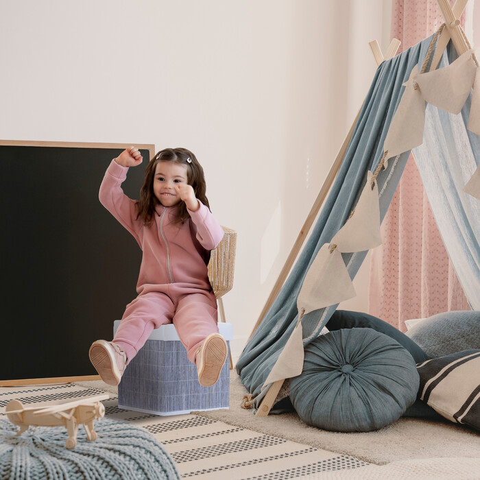 Relaxdays Ottoman з місцем для зберігання речей