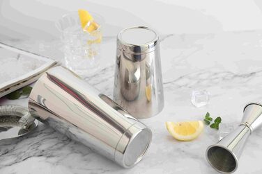 Набір для коктейлів 12 предметів: шейкер, аксесуари для бармена, професійний набір для коктейлів з нержавіючої сталі, 550мл та 850мл, подарункова коробка