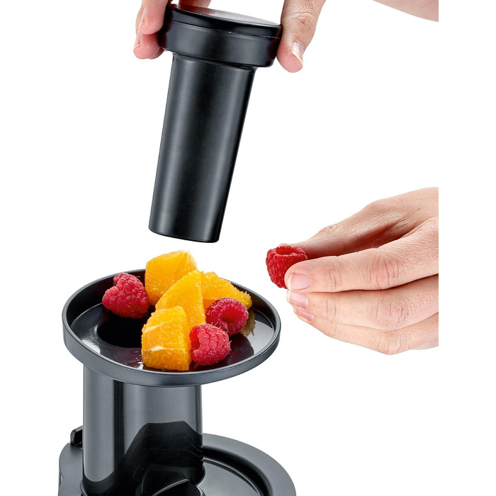 Електрична повільна соковижималка Severin для овочів та фруктів, Slow Juicer, 1.0 л
