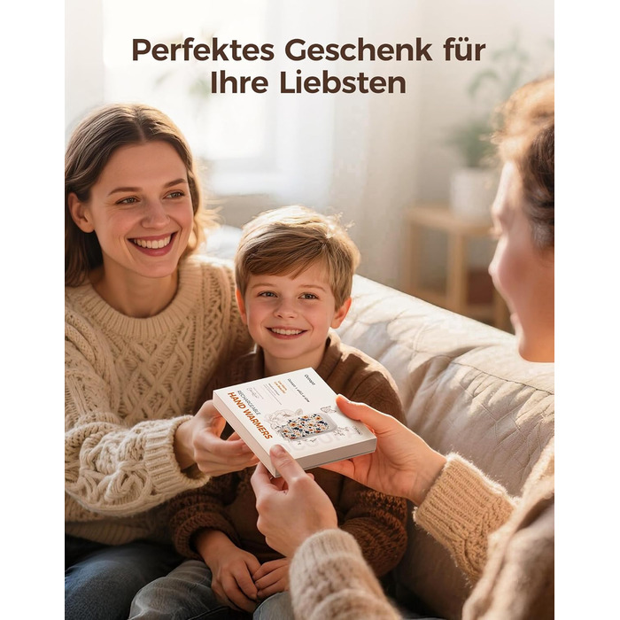 Електричні грілки для рук OCOOPA AI з магнітом, 2 шт., 5000mAh, акумуляторні, ультратонкі, для жінок, подарунок, зима