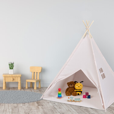 Ігровий намет Relaxdays Teepee з килимком для підлоги