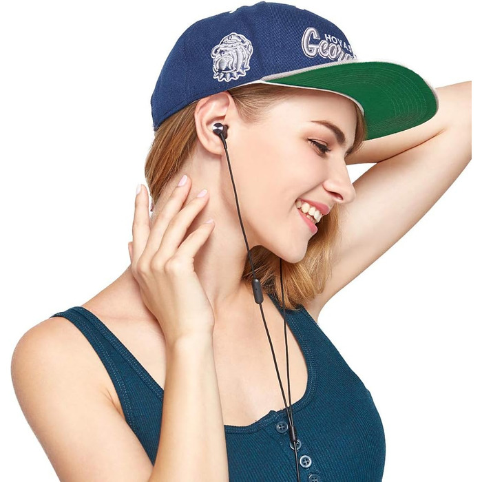 Навушники 1MORE E1009: стерео звук, баси, мікрофон, пульт, сумісні з iOS та Android (Чорний)