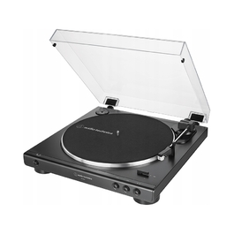 Автоматичний вініловий програвач Audio-Technica AT-LP60X, пасиковий привід, чорний