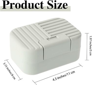 Дві мисочки для мила Dimeho: захисні контейнери для подорожей, блакитний та зелений