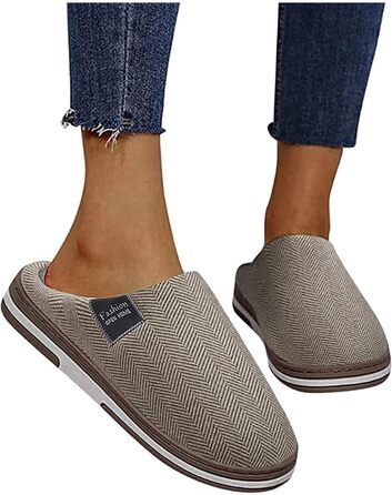 Тапочки жіночі зимові з плюшу, чоловічі теплі фетрові тапочки, зручні фетрові сліпони унісекс (A04 Кофе, 42 EU)