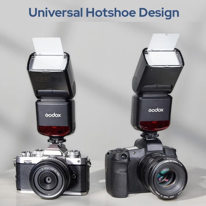 Спалах Godox TT520III: Швидкий, універсальний, сумісний з Canon, Sony, Nikon, Fujifilm, Olympus, Panasonic, Pentax