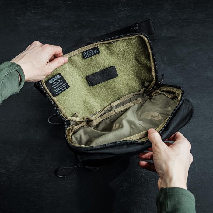 Унісекс бананка Bando Bag, поясна сумка, стандарт, койот коричневий