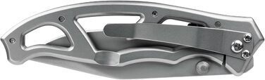 Gerber folding knife with plain edge and pocket clip