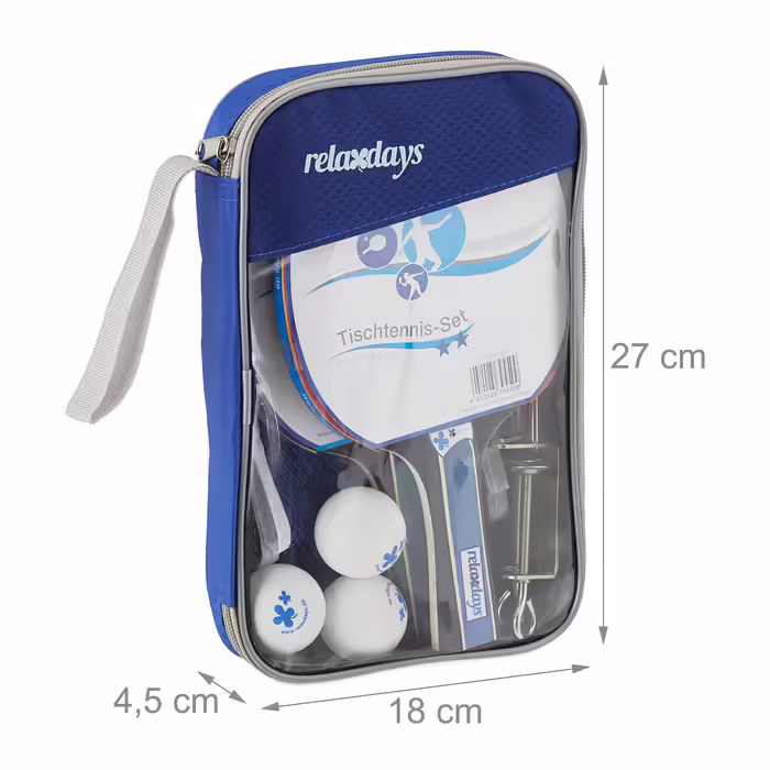 Relaxdays Table Tennis Set with Net