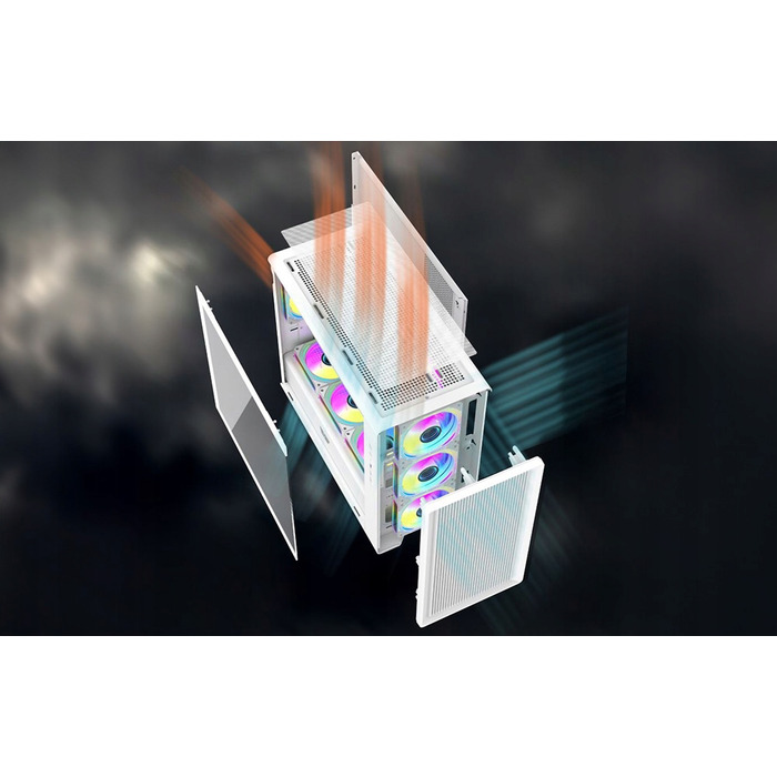 Корпус DarkFlash DB460M Midi Tower, білий