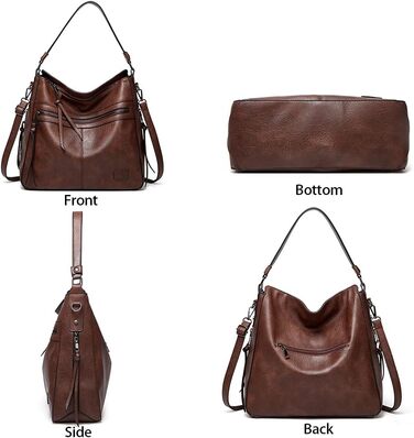 Сумка жіноча шкіряна Burgundy - шопер на плече та ручку, елегантна сумка-тоут