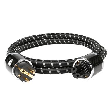 Hi-Fi мережевий кабель Boaacoustic BEB2116, аудіофільний силовий кабель High-End Schuko (EU), 2м для підсилювача, DVD, декодера та сабвуфера