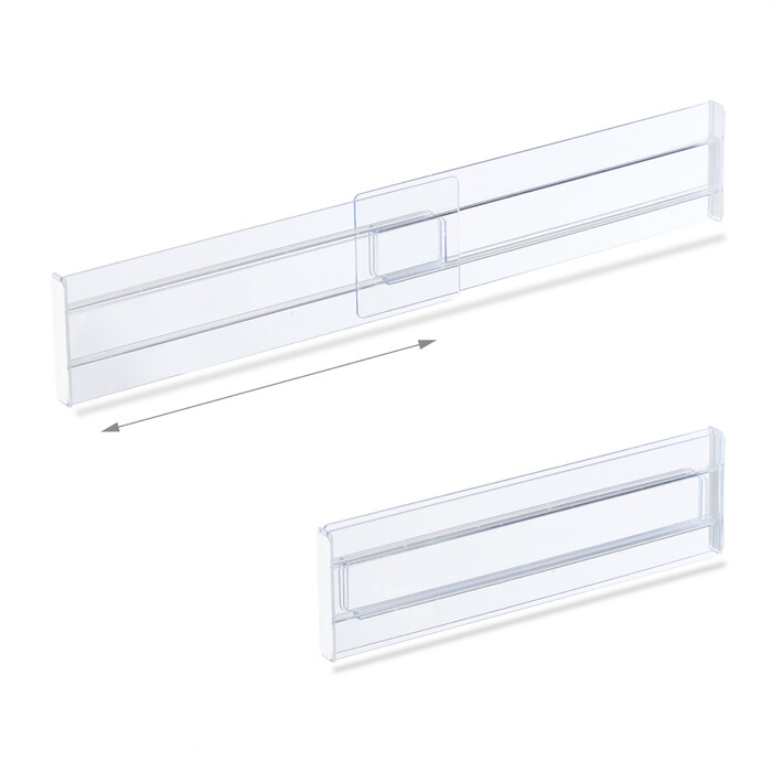 Relaxdays Drawer Dividers, 4-Piece Set
