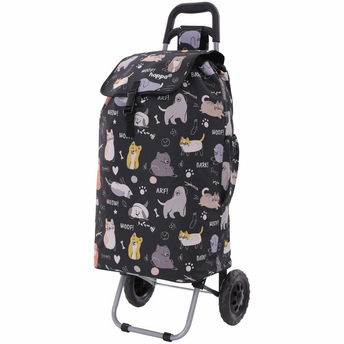 Тролей для покупок Hoppa Leichter, 57 л, модель 2024, міцний та складаний, для котів та собак