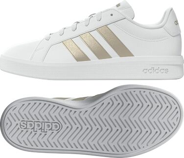 Жіночі кросівки Adidas Grand Court Base 3.0, розмір 38 EU, білий/чорний