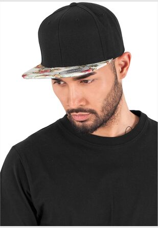 Кепка бейсболка Flexfit Floral Snapback унісекс, для жінок та чоловіків, 2 кольори, універсальний розмір (м'ятний)