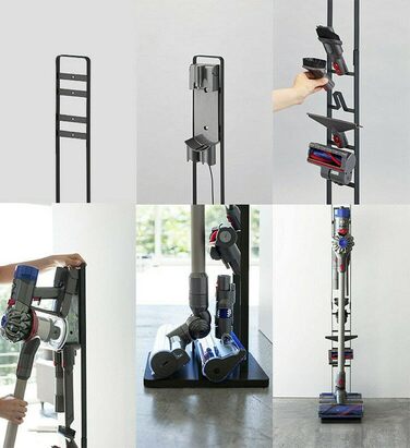 Підставка для пилососів Dyson V6, V7, V8, V10, V11, V12, V15, DC30, DC31, DC34, DC35, DC58, DC59, DC62, DC74 - аксесуар для бездротового пилососа