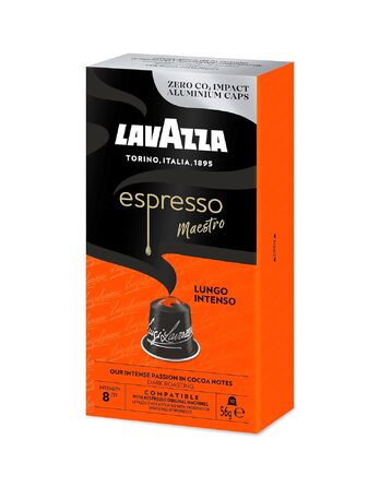 Кава Lavazza Espresso Maestro в капсулах для Nespresso Original, темне обсмажування, нотки какао та карамелі, 100 шт