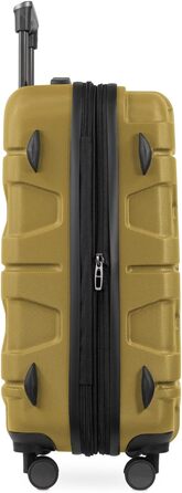 Чемодан X-Kölln 2 в 1: валіза-ролтовий кейс, TSA, (S & L), матовий (Золота осінь, 55 см)