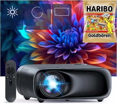 Домашній кінопроектор NEXIGO PJ40: Full HD 1920 x 1080, Wi-Fi, Bluetooth, USB, HDMI