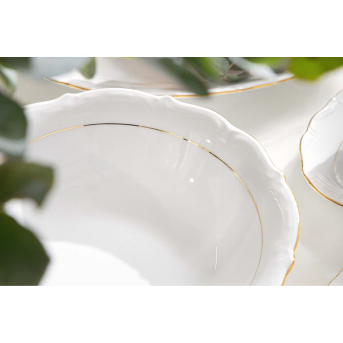 Обідній сервіс на 6 осіб, порцеляна Maria Teresa Konsimo, 12/44 елементи