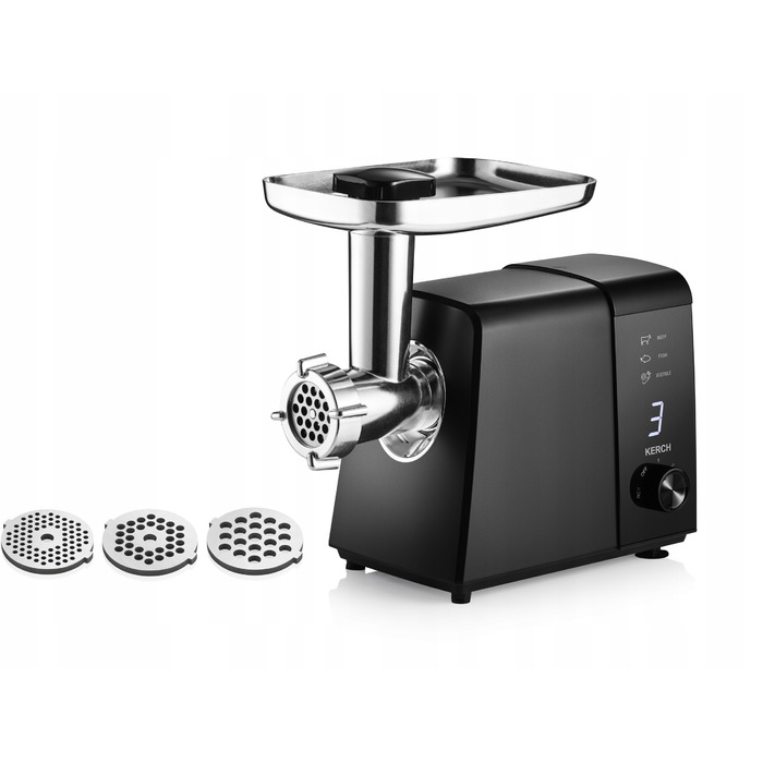 М'ясорубка електрична Kerch FARGO 2500W, чорна