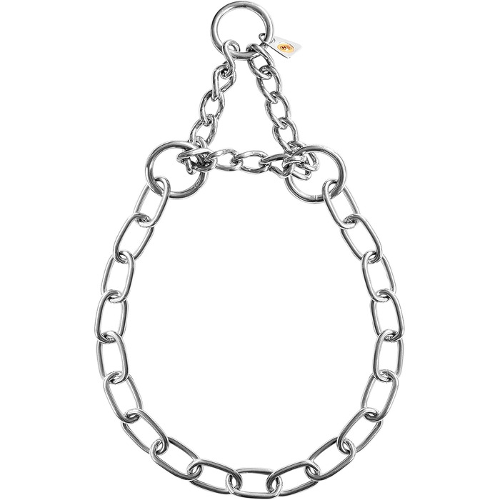 Нашийник для собак Sprenger з прохідним ланцюгом 3 мм, нержавіюча сталь, 70 см, для собак з короткою та довгою шерстю до 55 кг